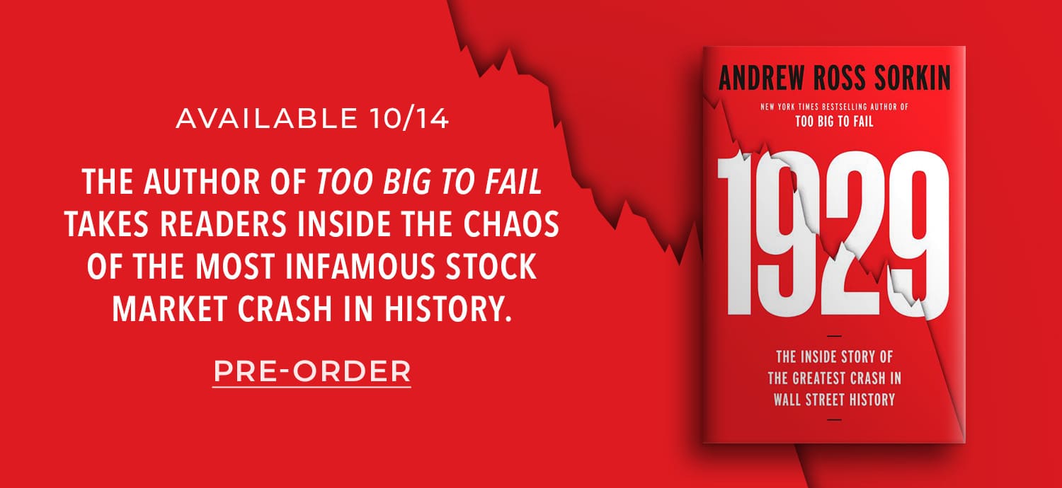 Available 10/14: The author of Too Big to Fail takes readers inside the chaos of the most infamous stock market crash in history. Pre-Order